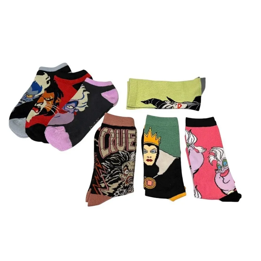 NEW Disney Villains Sock Gift Set